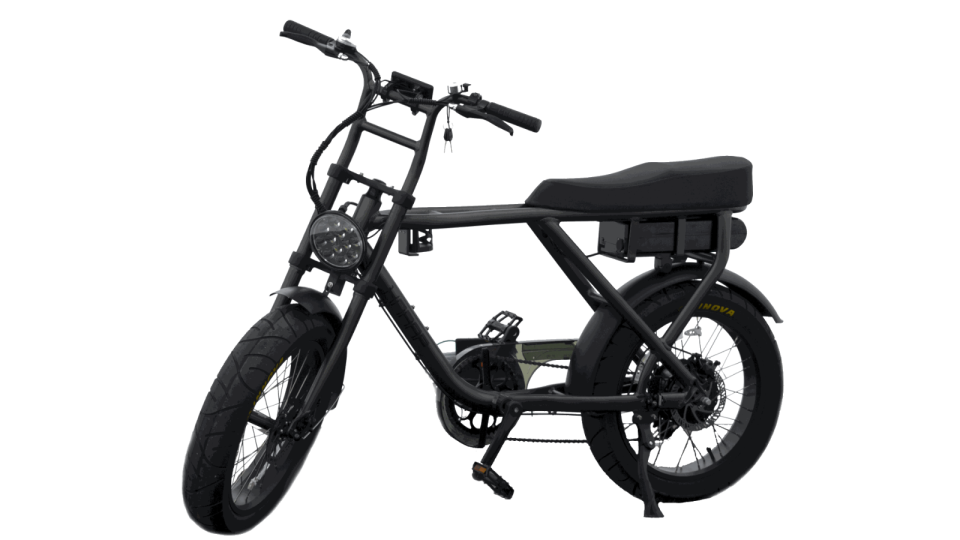 Knaap Fat E-Bike – Powerful & Stylish Electric Bike for City Rides Knaap Fat e-bike with wide tires and modern design, perfect for city and off-road adventures in Amsterdam.